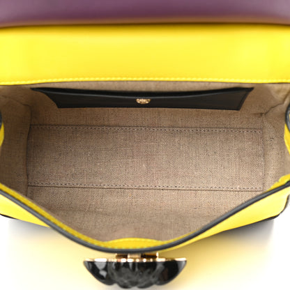 Versace Calfskin Medium Palazzo Empire Colorblock Crossbody Bag Multicolor 5 of 11
