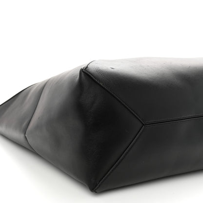 Loewe Shiny Calfskin Large Puzzle Fold Tote Black 9 of 15