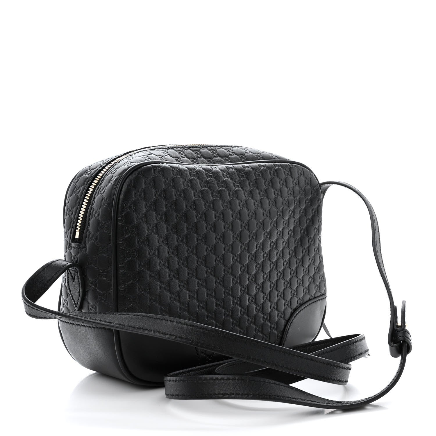 Gucci Microguccissima Mini Bree Messenger Bag Black 3 of 12