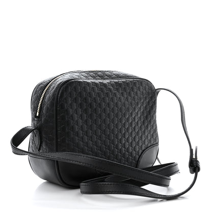 Gucci Microguccissima Mini Bree Messenger Bag Black 3 of 12