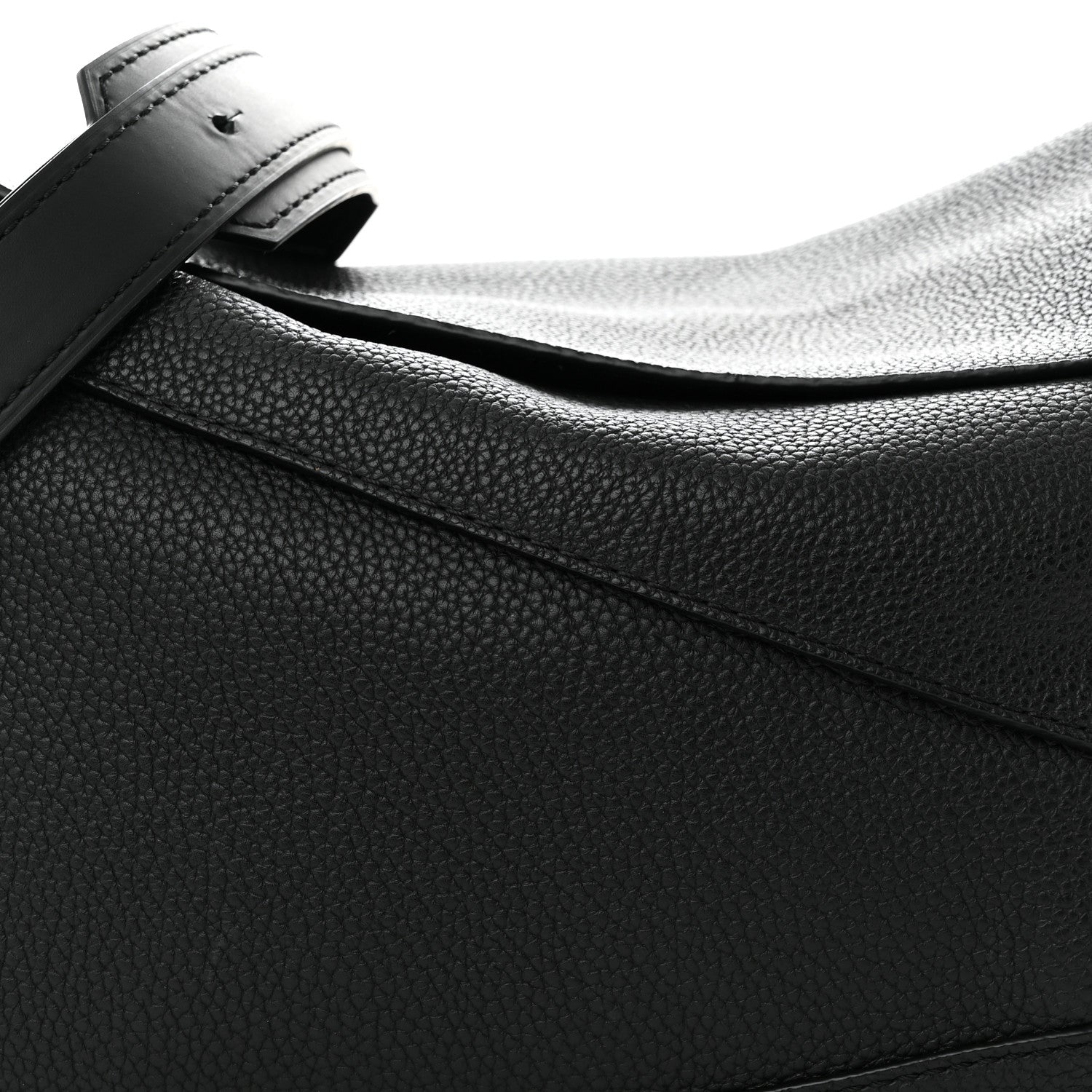 Loewe Calfskin Large Puzzle Edge Bag Black 7 of 14