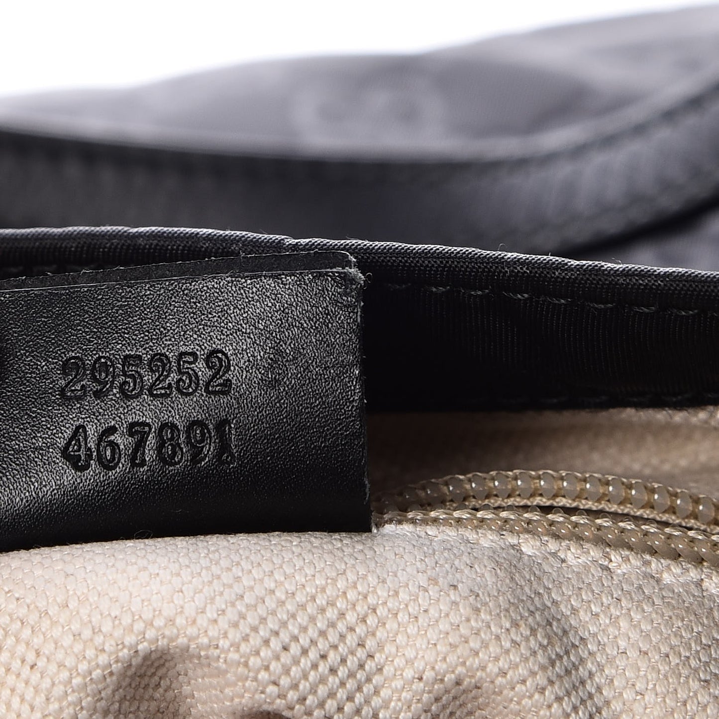 Nylon Monogram Large Tote Black