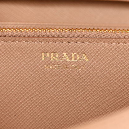Prada Saffiano Metal Oro Chain Wallet Cammeo 7 of 11