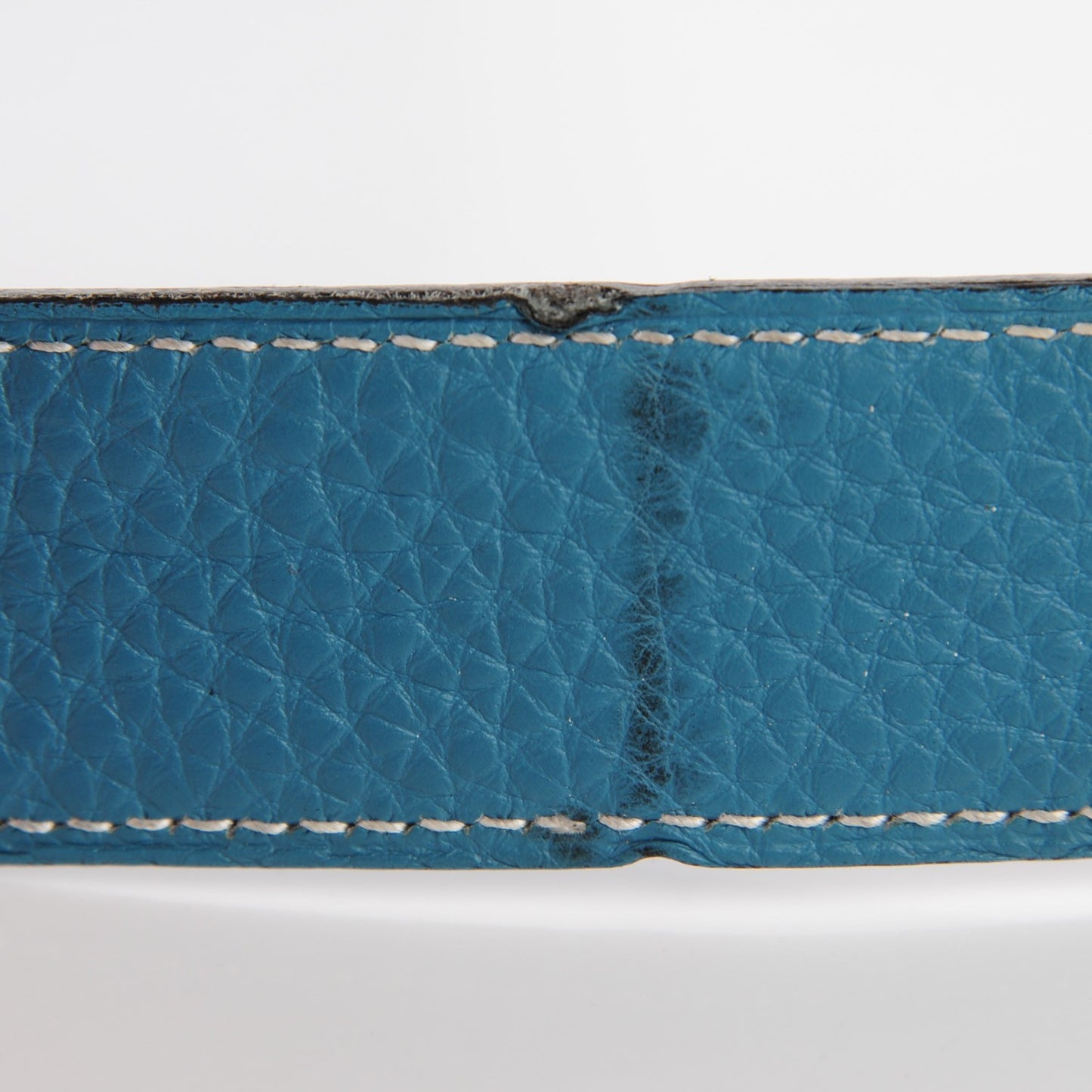Box Togo 24mm H Belt 85 Black Blue Jean