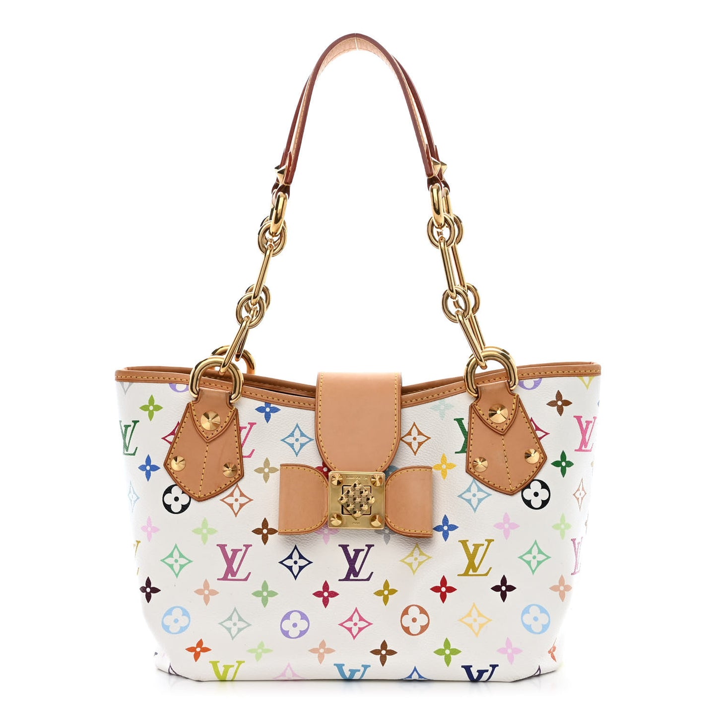 Monogram Multicolor Annie MM White