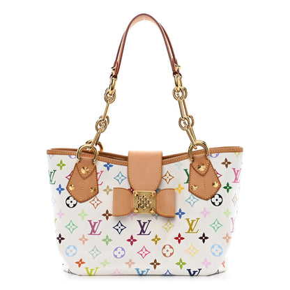 Louis Vuitton Monogram Multicolor Annie MM White 1 of 12