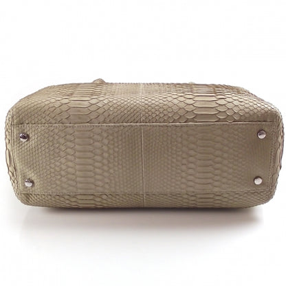 Chanel Python Cerf Shopper 4 of 12