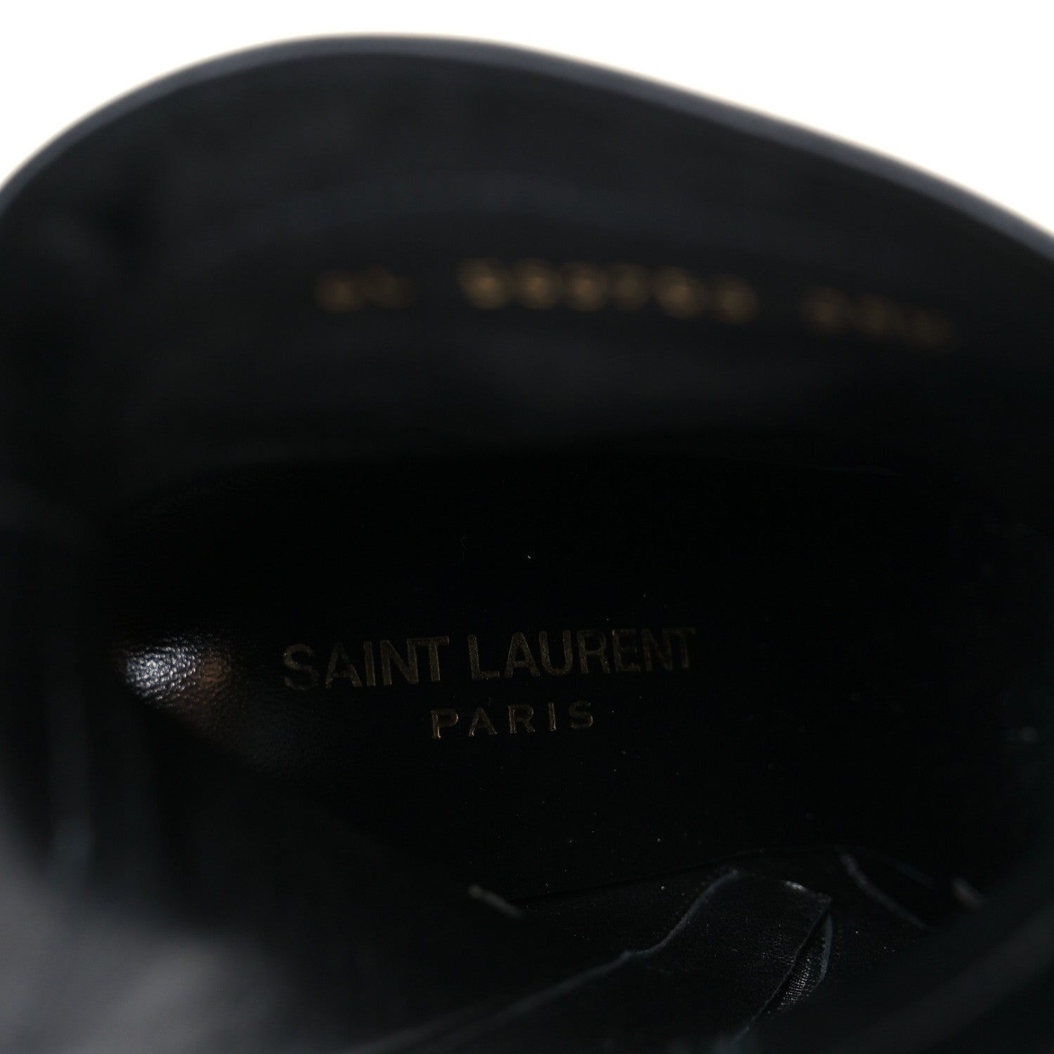 Saint Laurent Nappa Vendome Opyum 110 Ankle Boots 39.5 Black 9 of 10