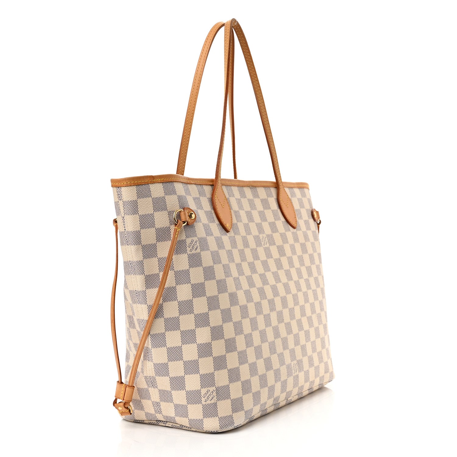 Louis Vuitton Damier Azur Neverfull MM 3 of 9