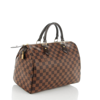 Louis Vuitton Damier Ebene Speedy 30 3 of 8