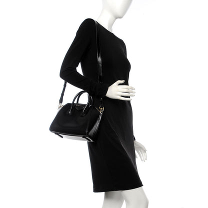 Givenchy Shiny Lord Calfskin Mini Antigona Black 3 of 10