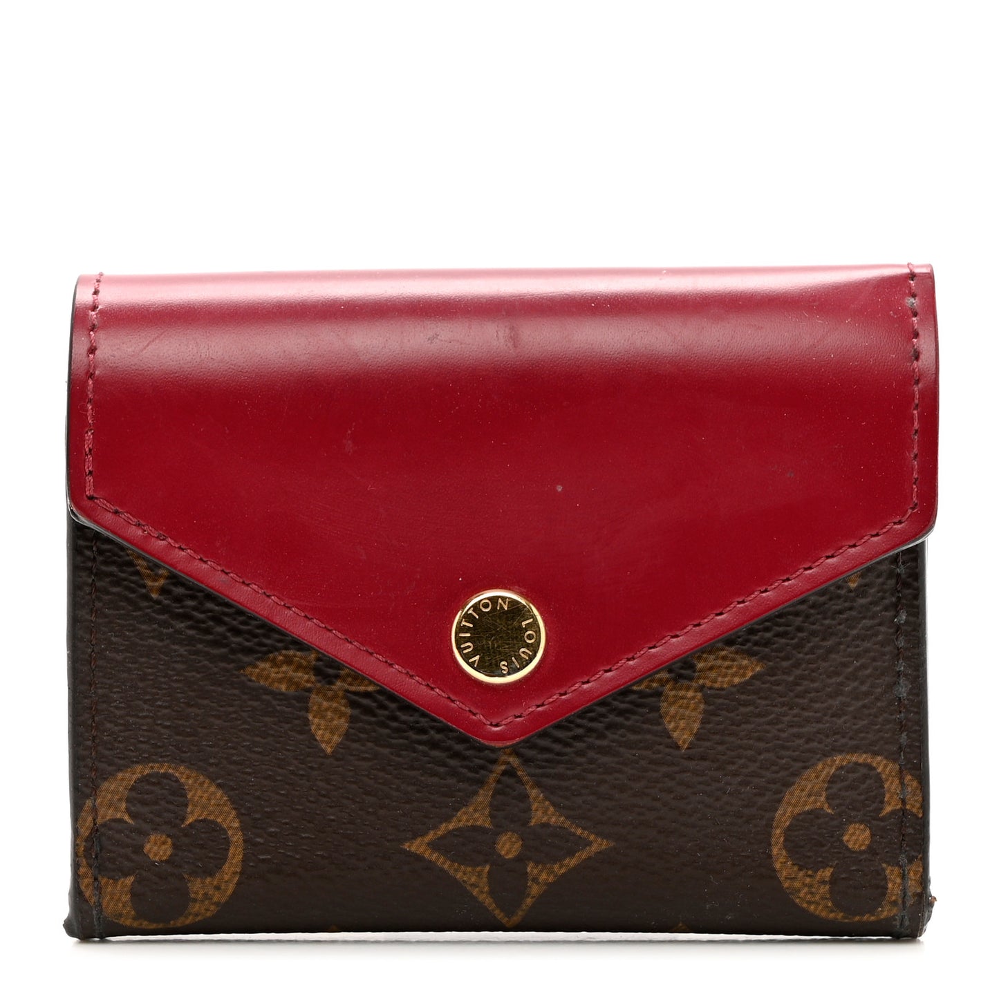 Monogram Zoe Wallet Fuchsia