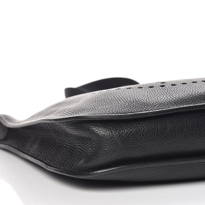 Hermes Taurillon Clemence Evelyne GM Black 15 of 16