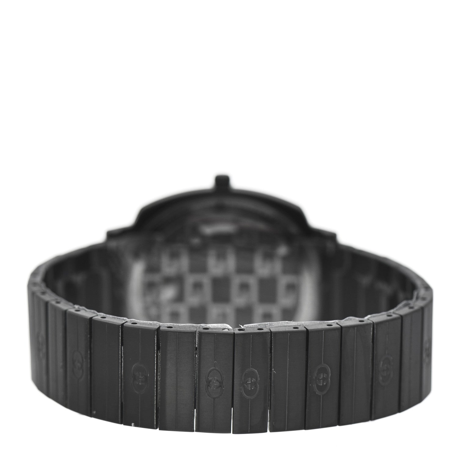 Gucci PVD Stainless Steel 38mm Grip Quartz Watch Black 3 of 4