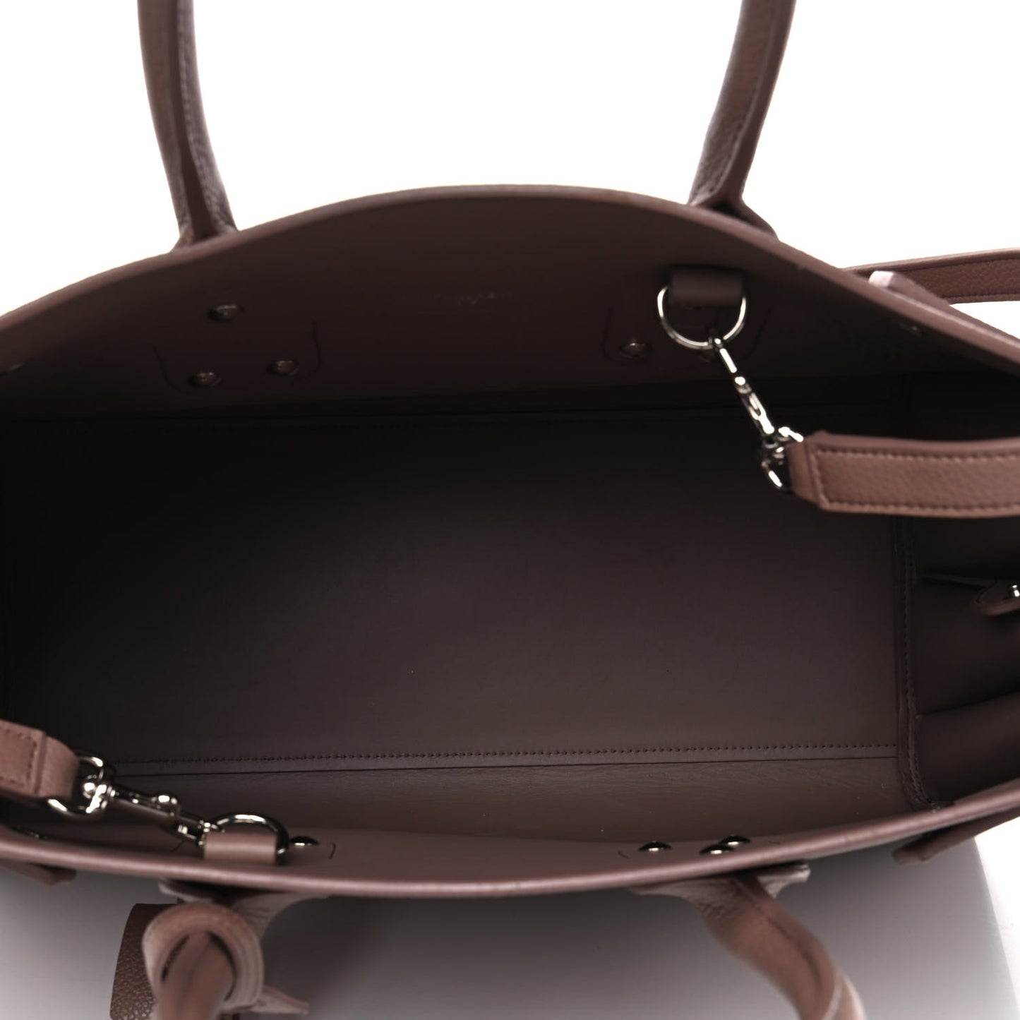 Grained Calfskin Small Sac De Jour Old Rose
