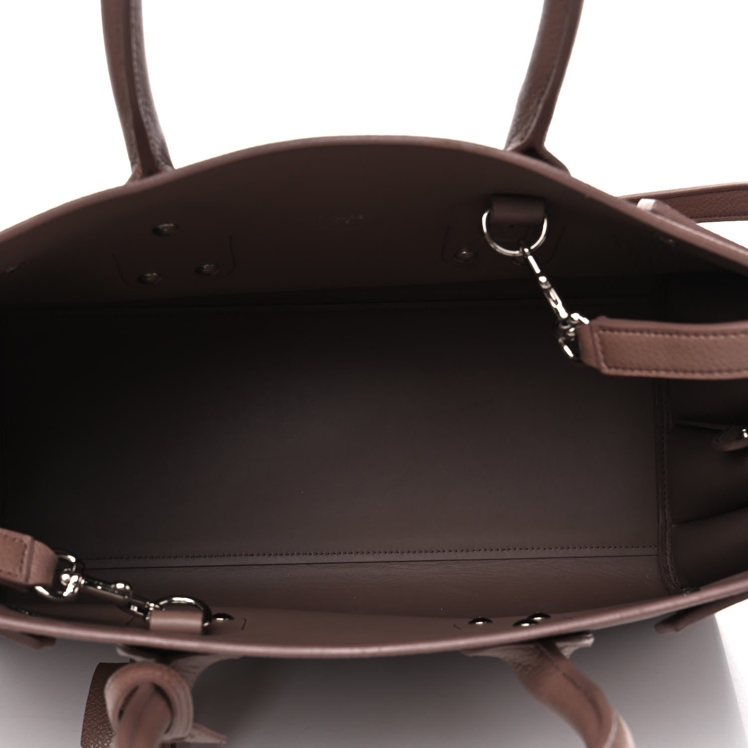 Saint Laurent Grained Calfskin Small Sac De Jour Old Rose 4 of 9