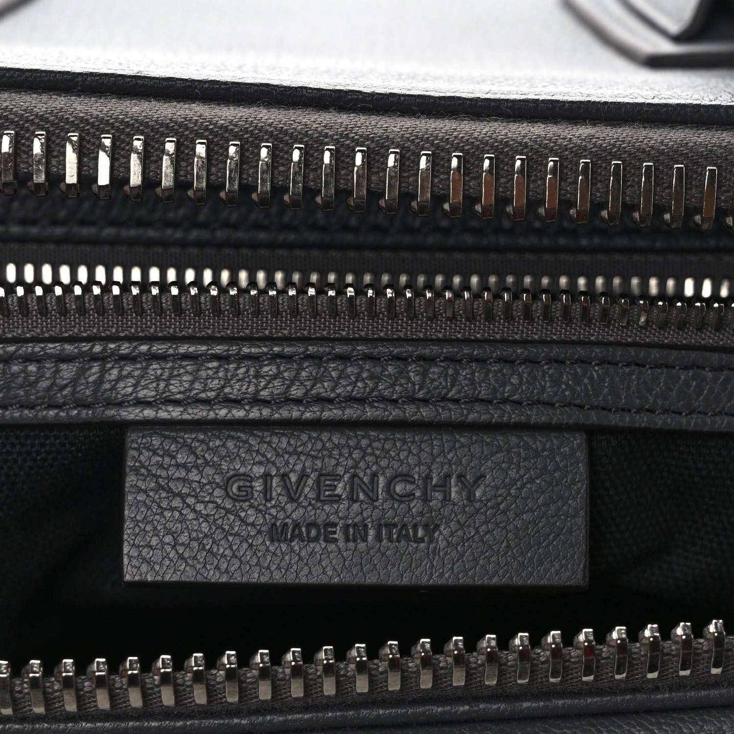 Givenchy Sugar Goatskin Medium Antigona Dark Grey 6 of 9