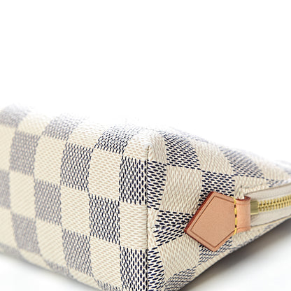 Louis Vuitton Damier Azur Cosmetic Pouch 7 of 10