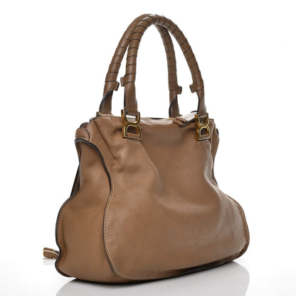 Chloe Calfskin Medium Marcie Satchel Nut 9 of 9