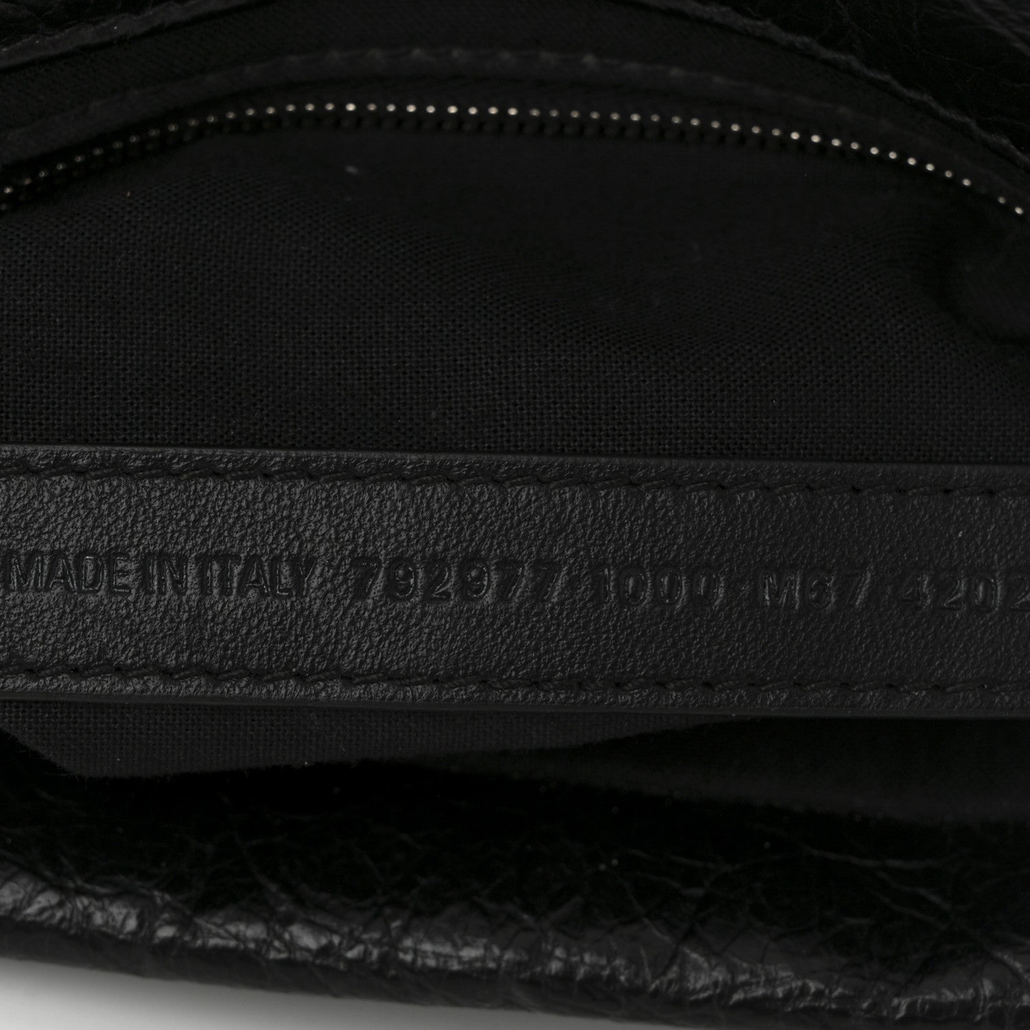 Balenciaga Arena Calfskin Mini Monaco Chain Shoulder Bag Black 7 of 10