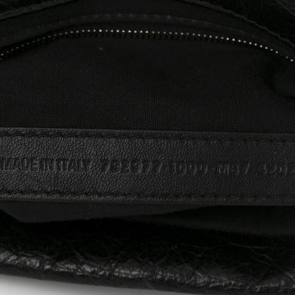 Balenciaga Arena Calfskin Mini Monaco Chain Shoulder Bag Black 7 of 10