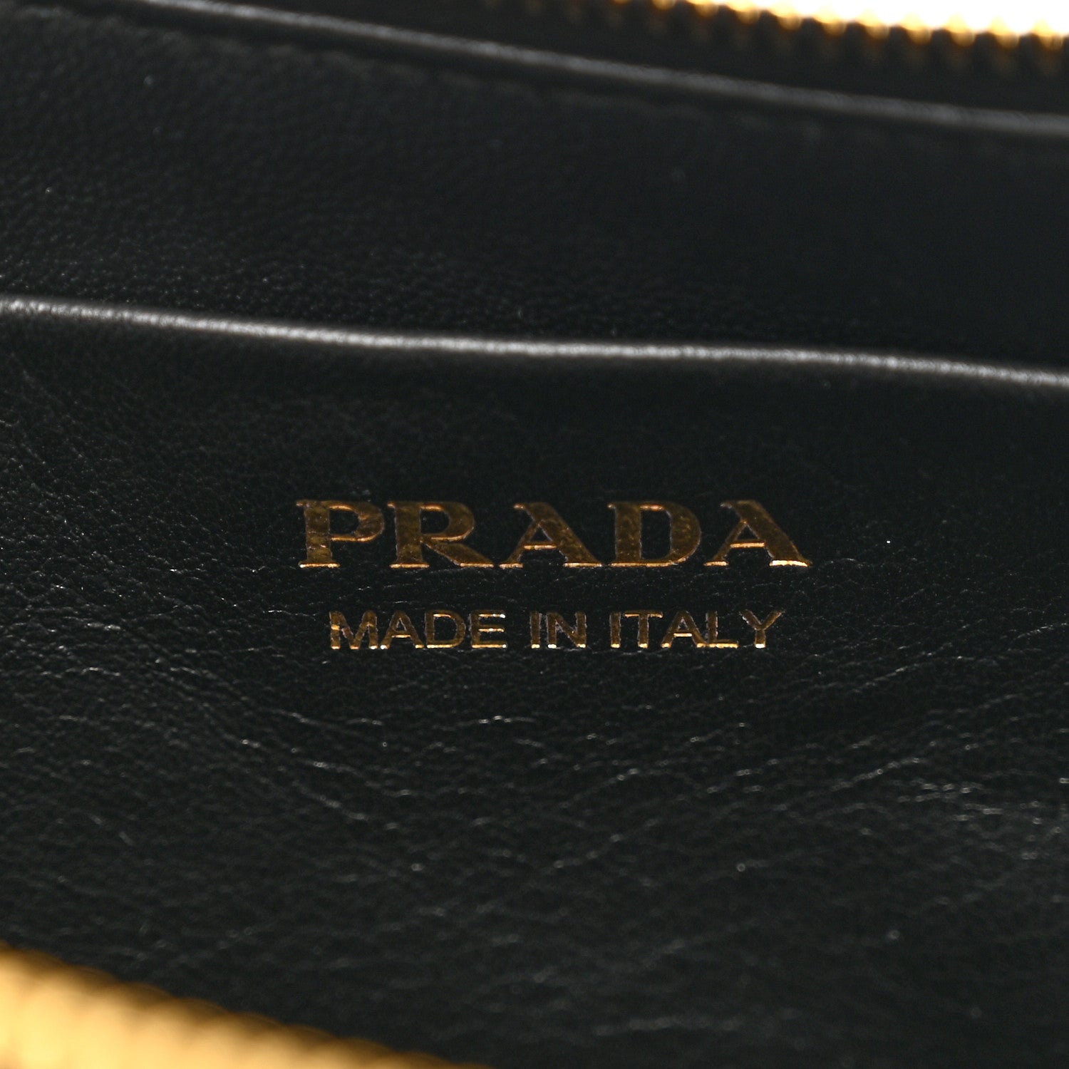 Prada Soft Calfskin Arque Shoulder Bag Black 6 of 9