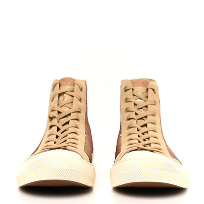 Louis Vuitton Canvas Mens High Top Sneakers 9 2 of 10