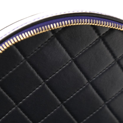 Mulberry Shiny Croc Calfskin Embossed Trunk Bag Dark Amethyst 11 of 12
