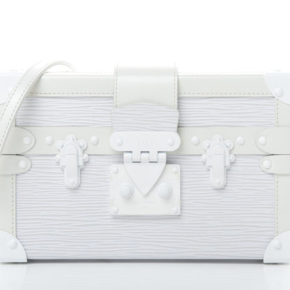 Louis Vuitton Epi Monochrome Petite Malle White 8 of 11