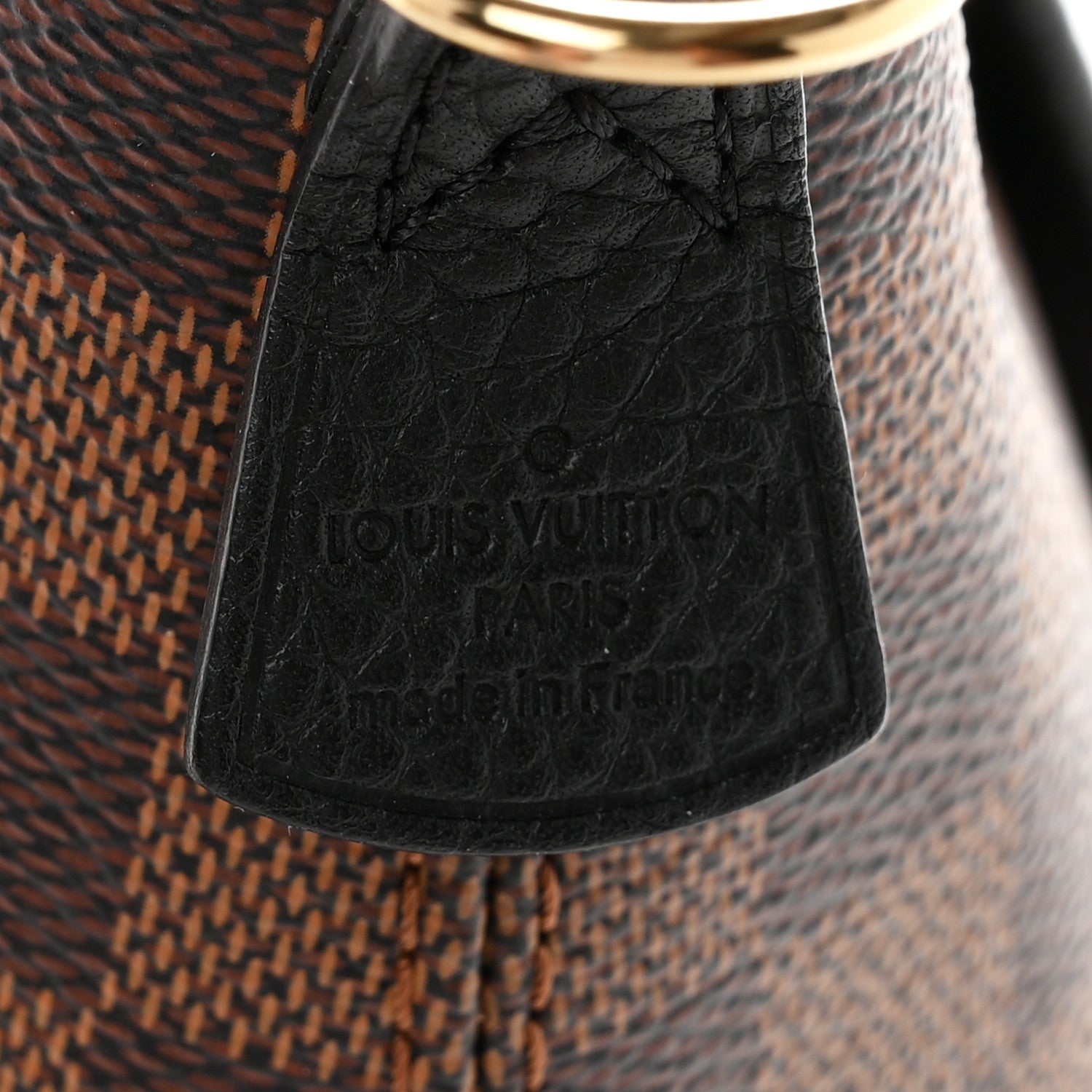 Louis Vuitton Damier Ebene Hyde Park Black 5 of 9