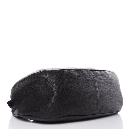 Prada Vitello Daino Hobo Black 4 of 11