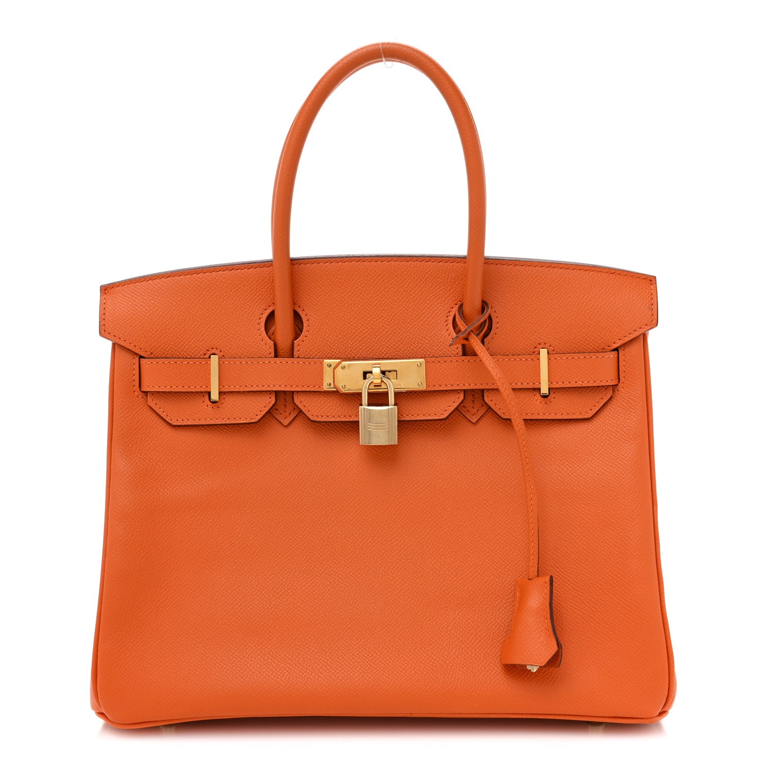 Hermes Epsom BIRKIN 30 Orange 1 of 14