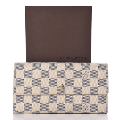 Louis Vuitton Damier Azur Porte Tresor International Wallet 15 of 15