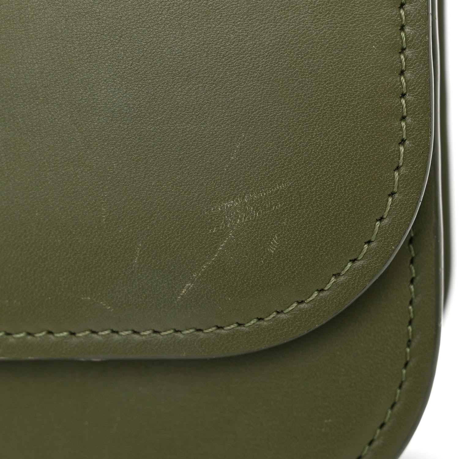 Loewe Silk Calfskin Goya Bag Avocado 15 of 16