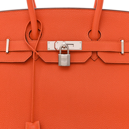 Hermes Togo Birkin 35 Feu 7 of 9