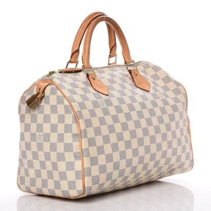 Louis Vuitton Damier Azur Speedy 30 3 of 15