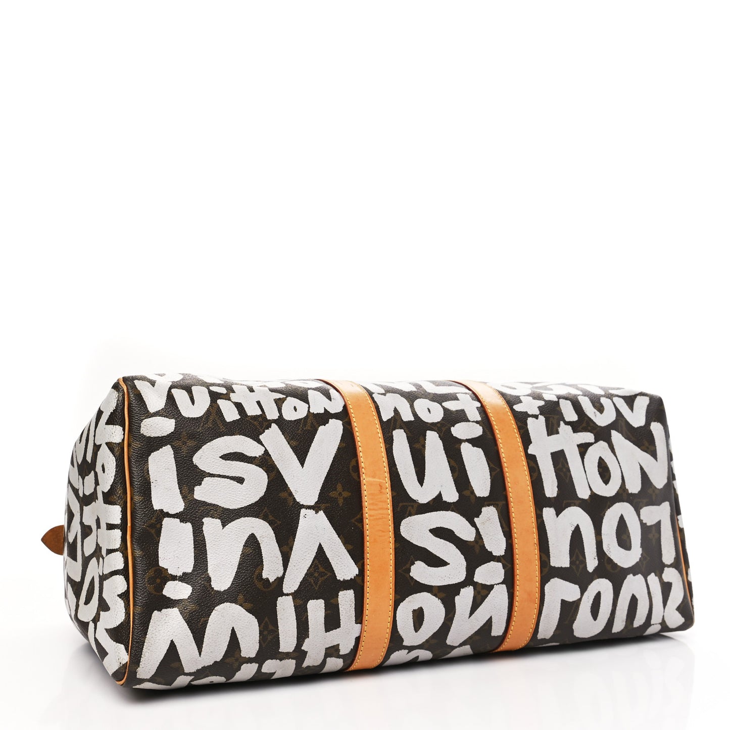 Monogram Graffiti Keepall 50 Silver