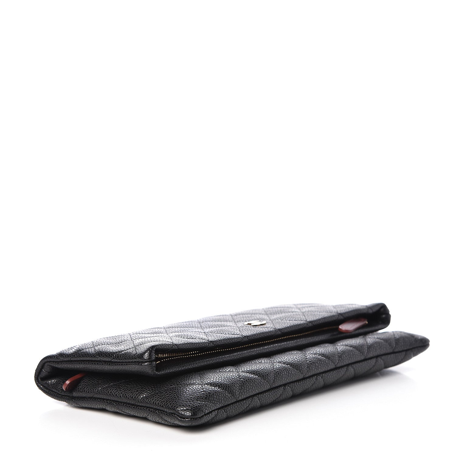 Chanel Caviar Quilted CC Beauty Clutch Black 4 of 9