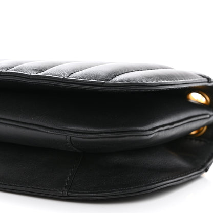 Chanel Calfskin Vertical Quilted Single Flap Black 10 of 12
