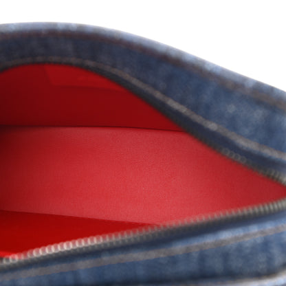 Christian Louboutin Miss Denim Calfskin Radioloubi Denim Sabagold 5 of 10