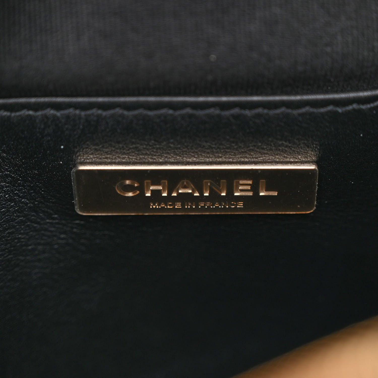 Chanel Satin Walk Of Fame Bag Black 6 of 10