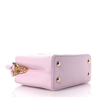 Louis Vuitton Taurillon Flower Chain Capucines Mini Marshmallow 4 of 9