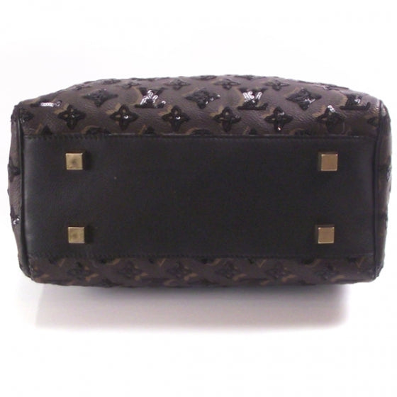 Monogram Sequins Eclipse Speedy 28 Black