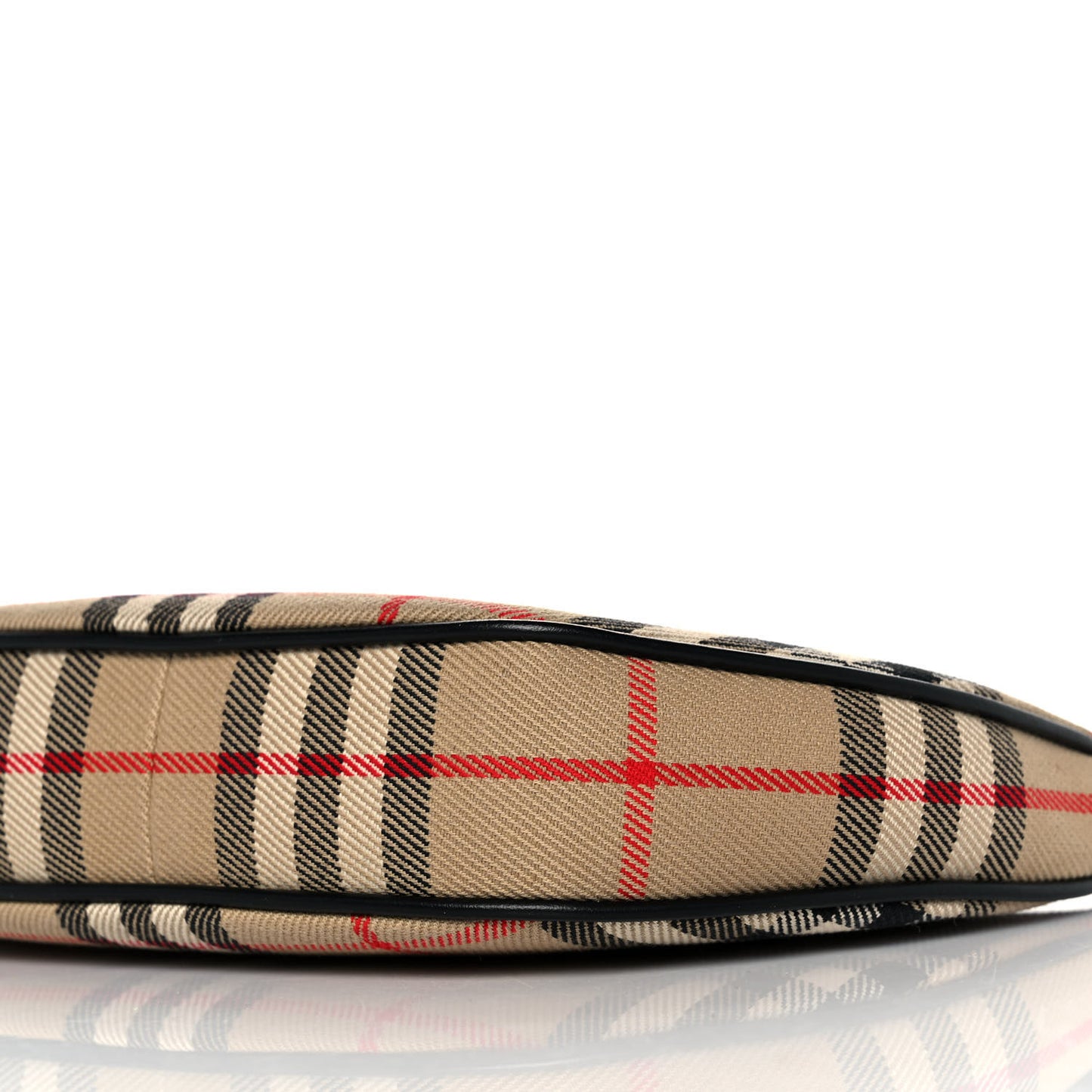 Vintage Check Calfskin Olympia Pouch Archive Beige