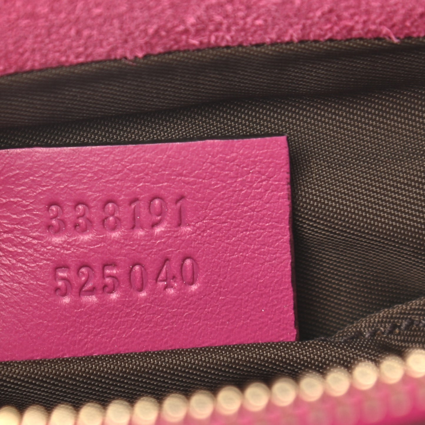 Soft Patent Soho Cosmetic Case Bright Bougainvillea