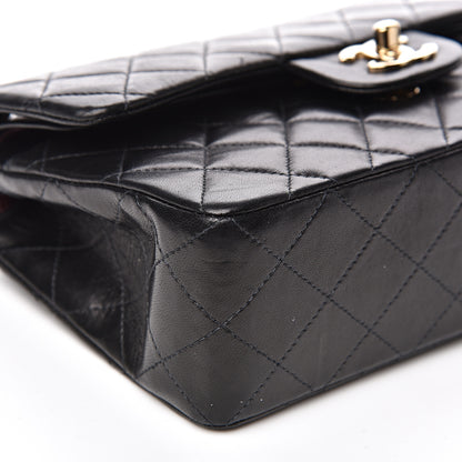 Chanel Lambskin Quilted Small Double Flap Black 7 of 16