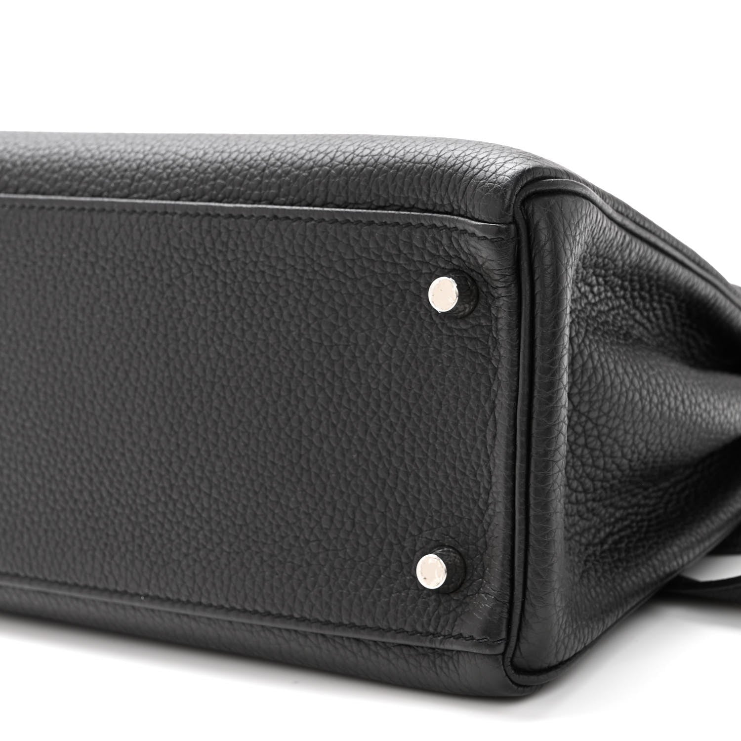 Hermes Togo Kelly Retourne 28 Black 10 of 12