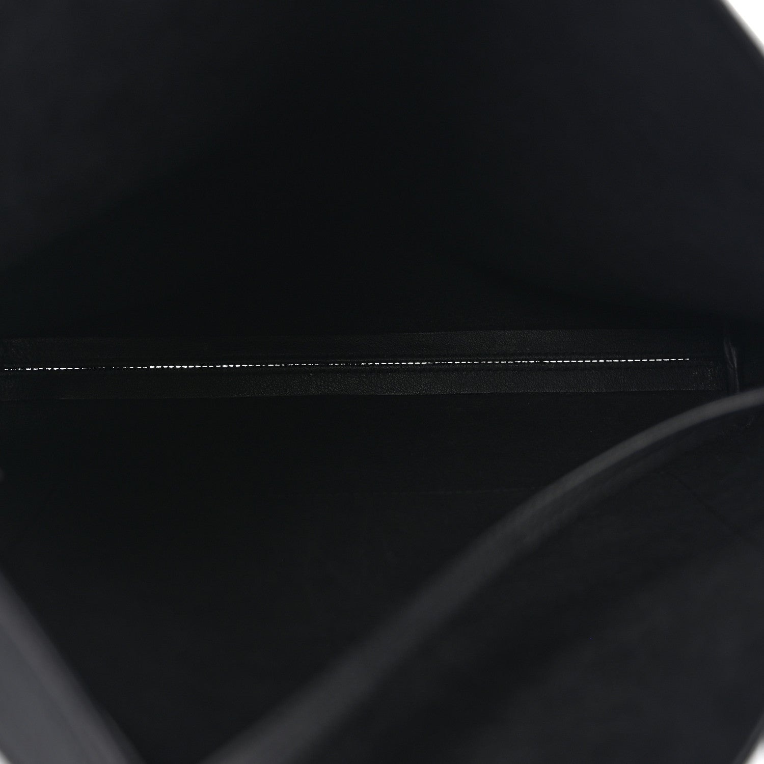 Saint Laurent Calfskin Bold Shopping Tote Black 6 of 15