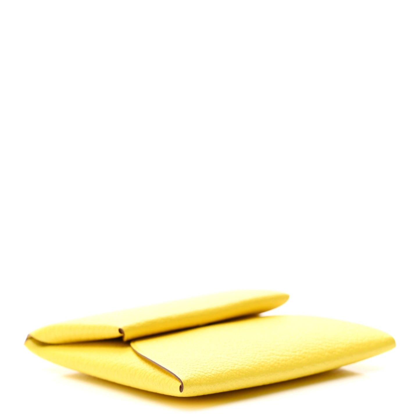 Chevre Mysore Bastia Coin Purse Jaune Citron