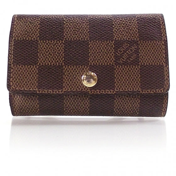 Damier Ebene Multicles 6 Key Holder